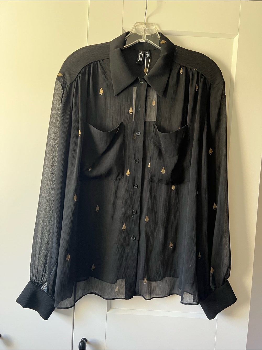 NWT georgette blouse